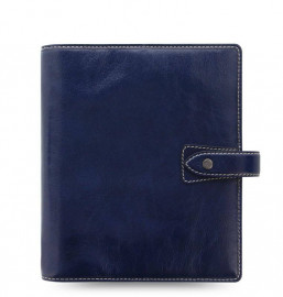 Filofax Organiser A5 Leather Malden Navy 028613