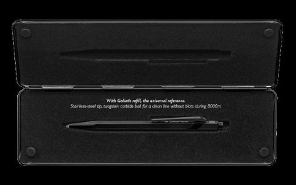 CARAN DACHE 849 with holder Black ballpoint pen