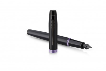 Parker IM Vibrant Rings amethyst purple 2022 Fountain Pen