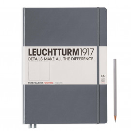 Leuchtturm 1917 Notebook A4 plus Anthracite Dotted  Hard Cover