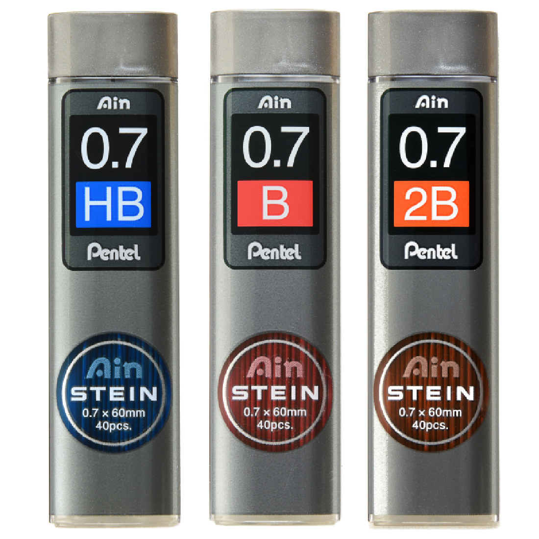 Leads for Mechanical Pencils 0,7mm HB 40 pcs Ainstein Pentel