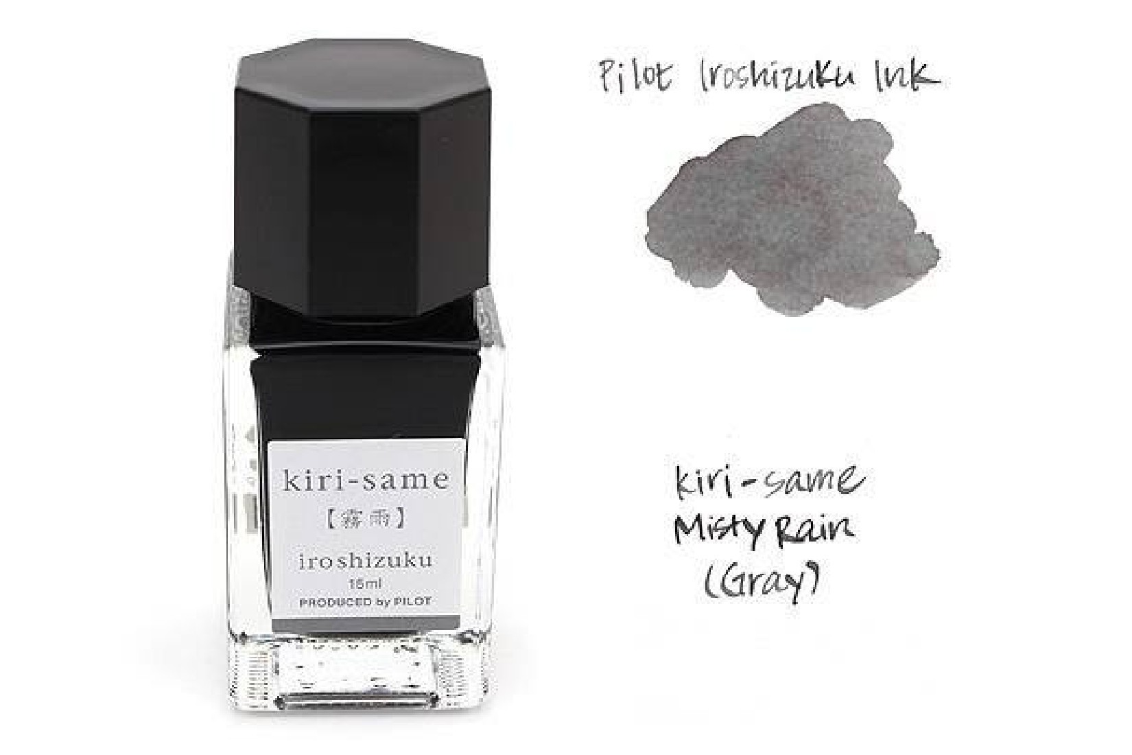 Iroshizuku Ink  - Kiri-same Misty Rain (Gray) 15 ml