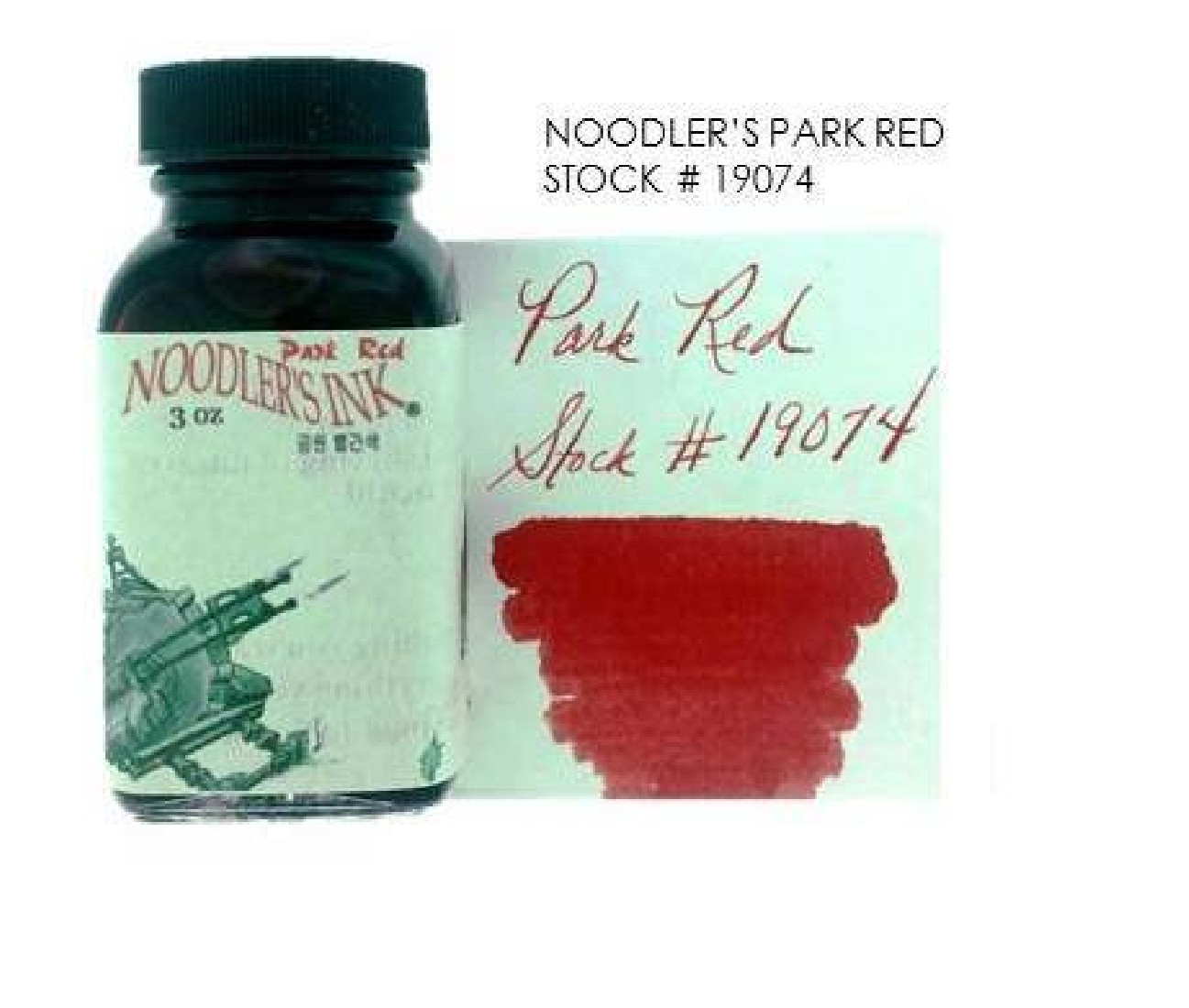 Noodlers ink Park Red 90ml 19074