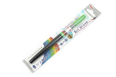 Pentel Art Brush Pen - Light Green  GFL111