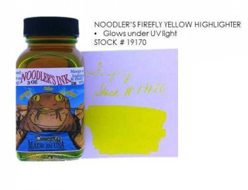 Noodlers ink Firefly Yellow Highlighter 90ml  19170