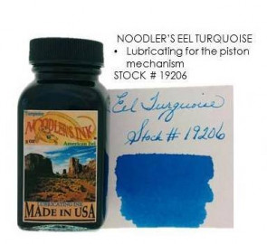 Noodlers ink EEL  Turquoise 90ml  19206