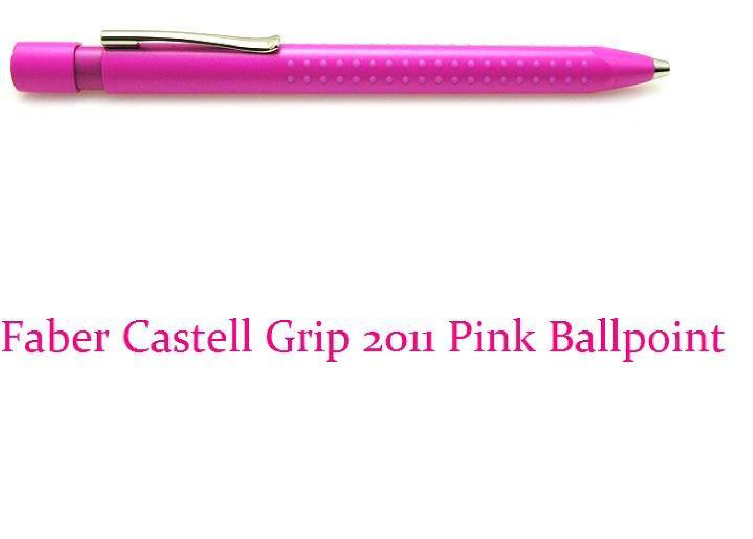 Faber Castell 2011 Pink Grip Ballpoint