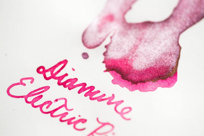 Diamine 50ml Electric Pink Fountain pen shimmer ink