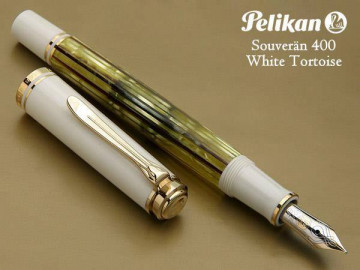 Pelikan Souveran M400 Tortoise White  Fountain Pen