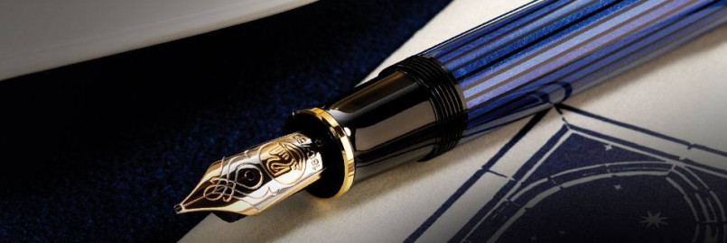 Pelikan Souveran M400 Blue Black  Fountain Pen