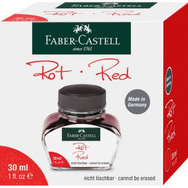 Faber Castell  Ink bottle, 30 ml, ink Red