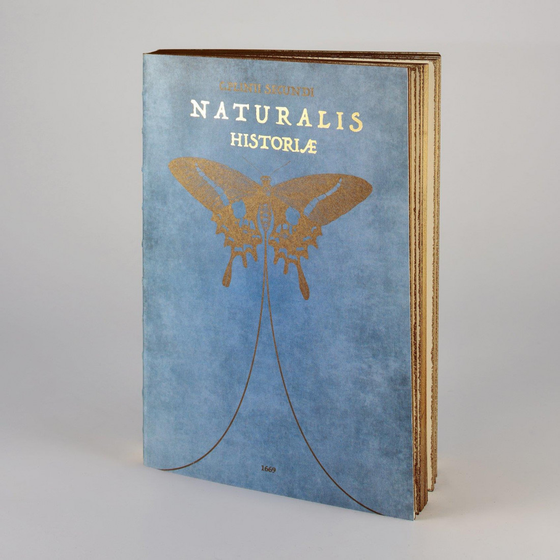 ANTIQUE NOTEBOOK Naturalis Historiae LIBRI MUTI