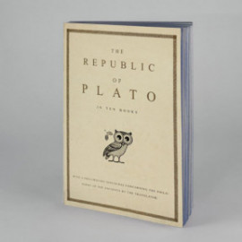 ANTIQUE NOTEBOOK The Republic of Plato LIBRI MUTI