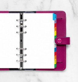Filofax A-Z Dividers with Coloured Tabs - Personal 131608 FX
