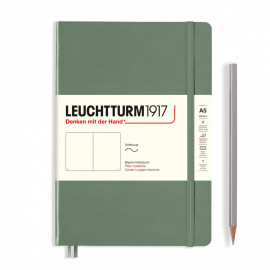 Leuchtturm 1917 Notebook A5 Olive Plain Soft Cover