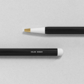 Leuchtturm 1917 Drehgriffel Nr.1 Black Ballpoint pen with royal blue ink