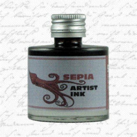 De Atramentis artist ink 50ml Sepia