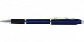 Cross Century II Translucent Blue Lacquer Rollerball Pen AT