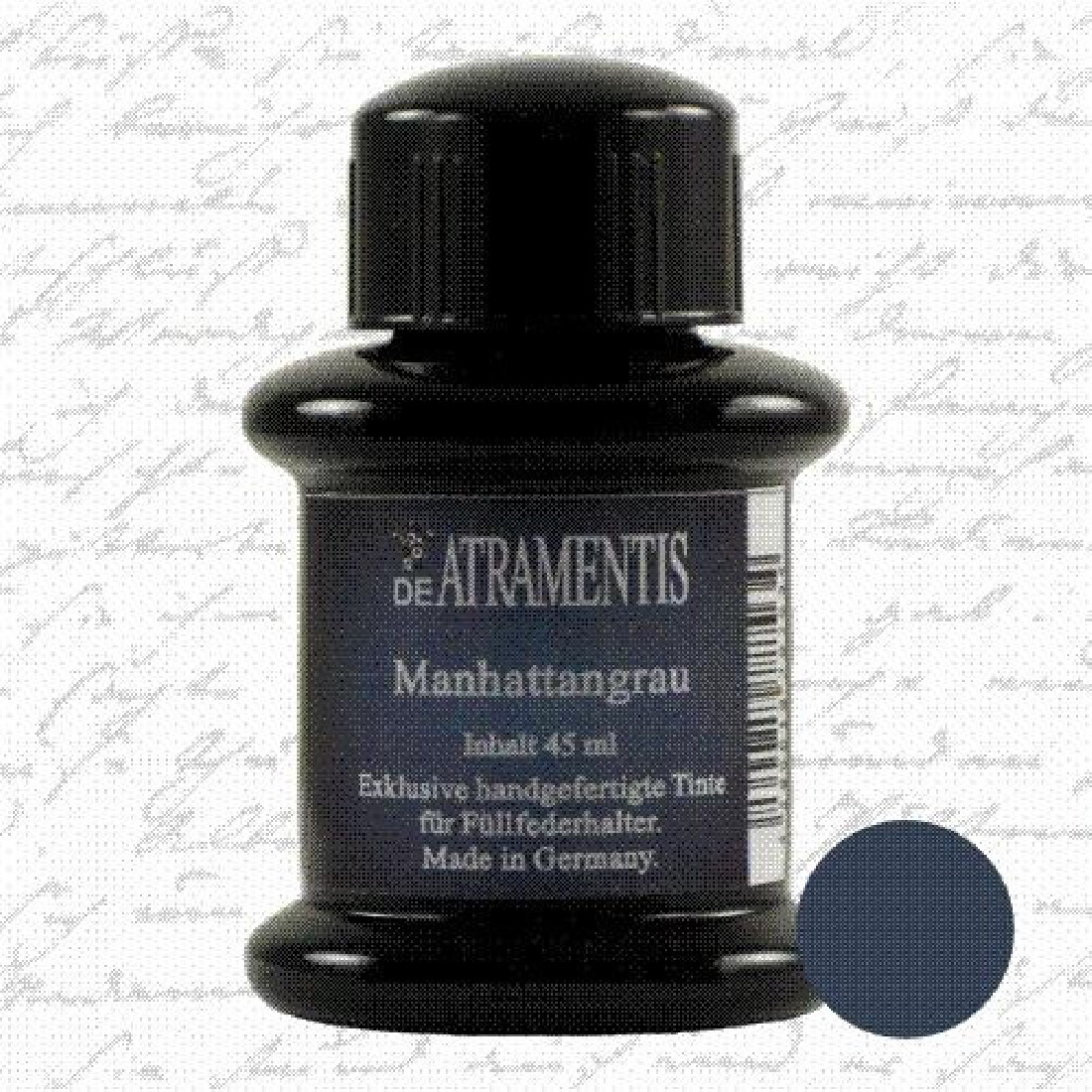 De Atramentis Manhattan Grey 45ml fountain pen standard ink