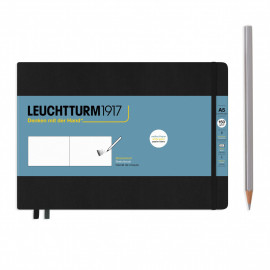 Leuchtturm 1917 Sketchbook Black Landscape Medium (A5) 150 gram