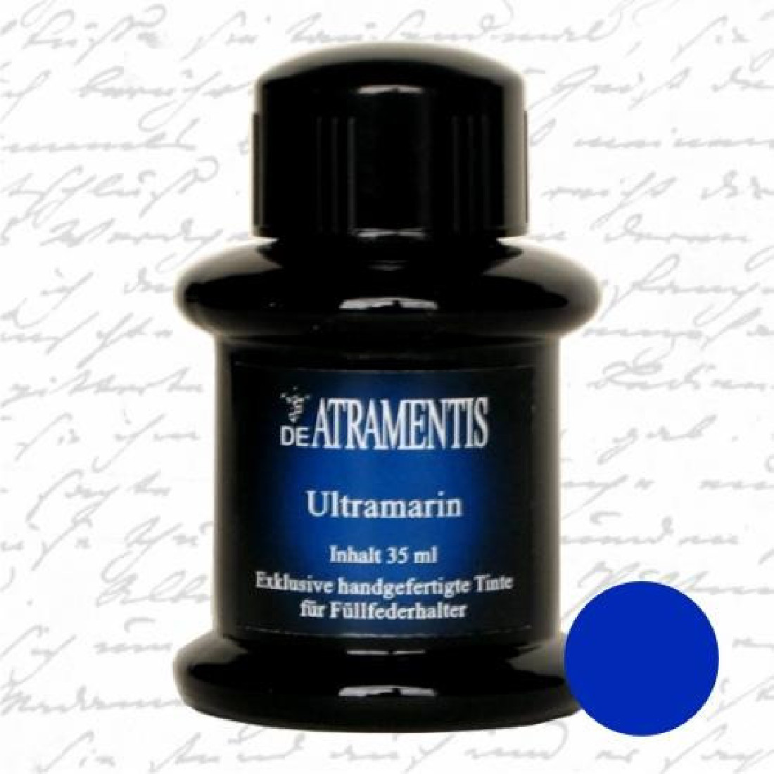 De Atramentis Ultramarine 45ml fountain pen standard ink