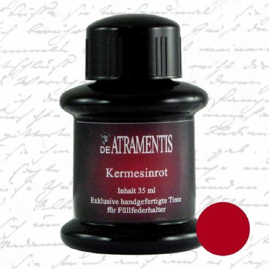 De Atramentis Kermesin Red 45ml fountain pen standard ink