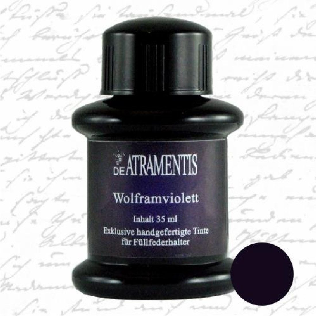 De Atramentis Tungsten Violet 45ml fountain pen standard ink