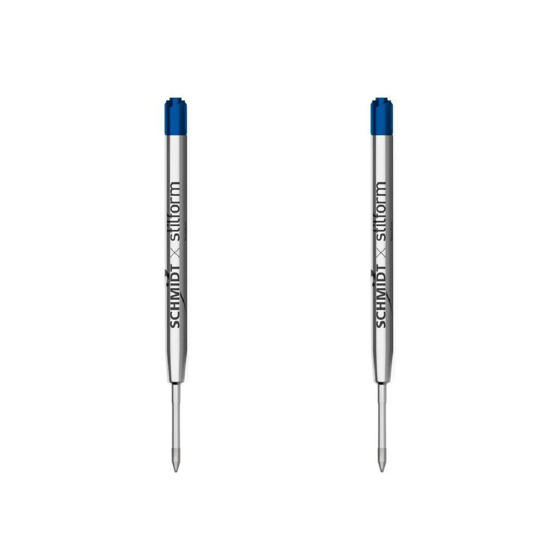 Stilform ballpoint pen refill blue 2 pcs Schmidt