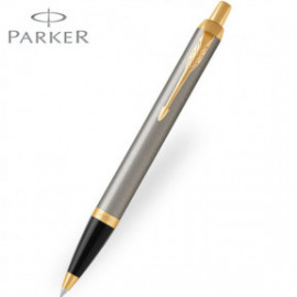 Parker IM Core Brushed Metal GT Set Value Rollerball and Ballpen