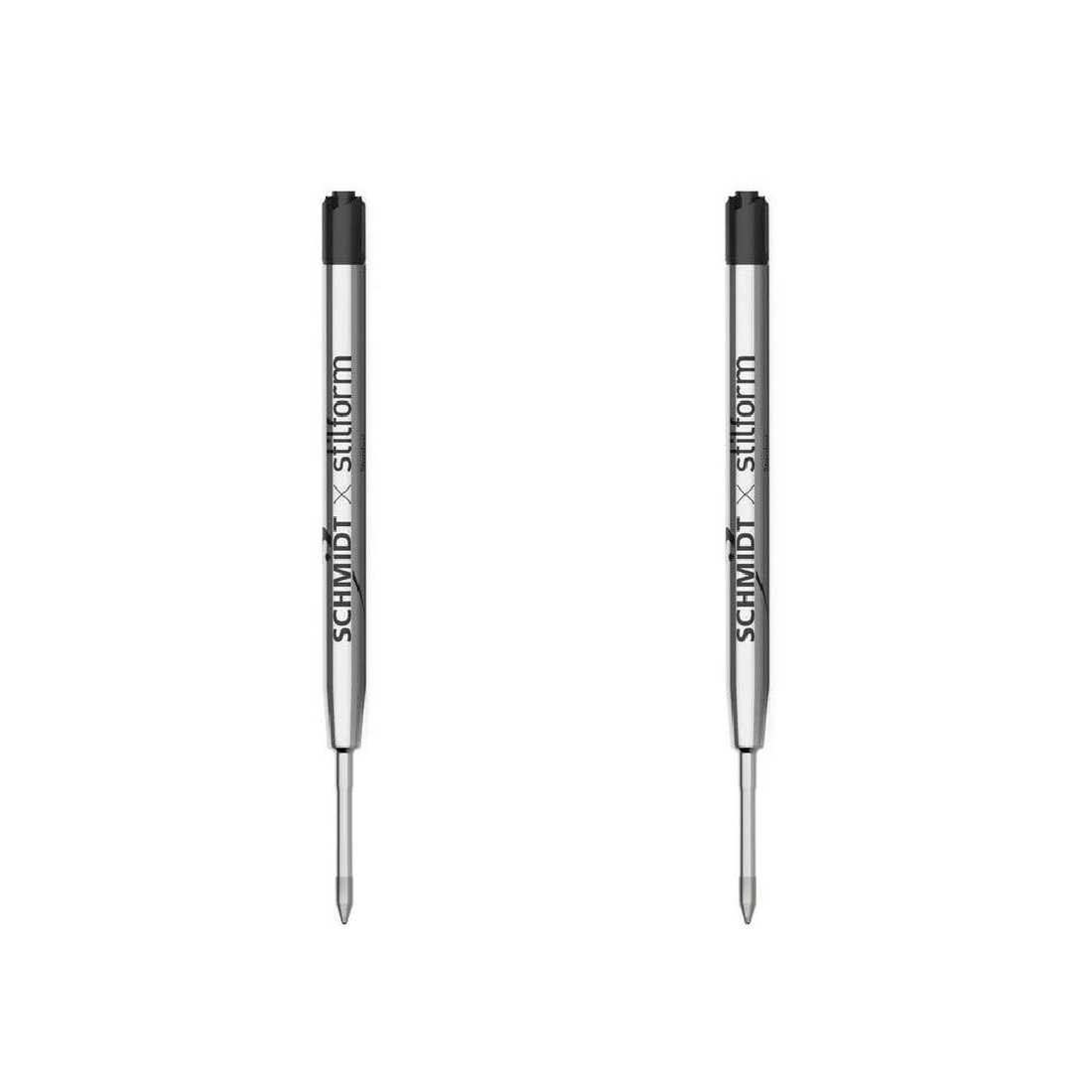 Stilform ballpoint pen refill black 2 pcs Schmidt
