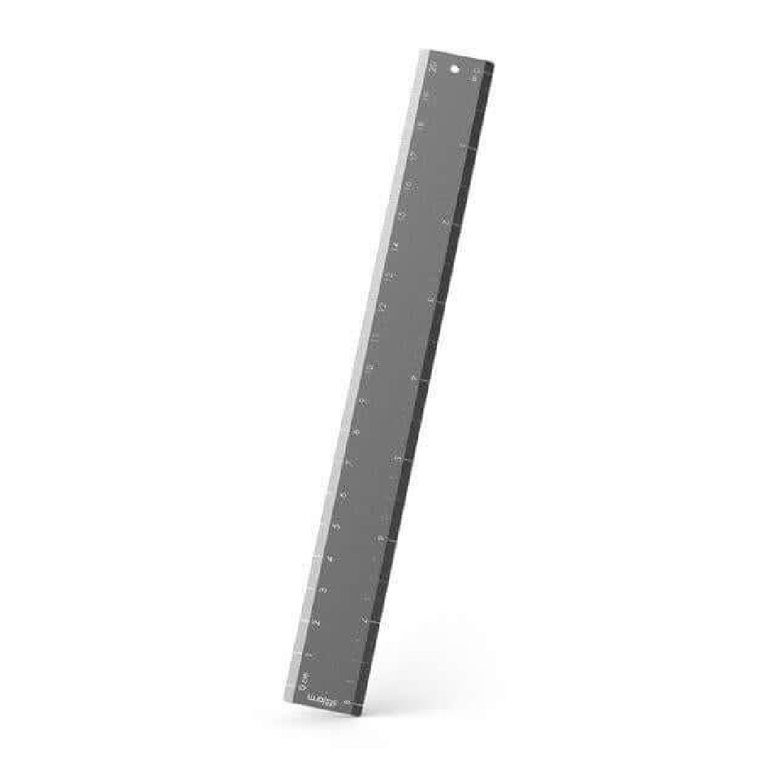 Stilform aluminium ruler Comet Grey