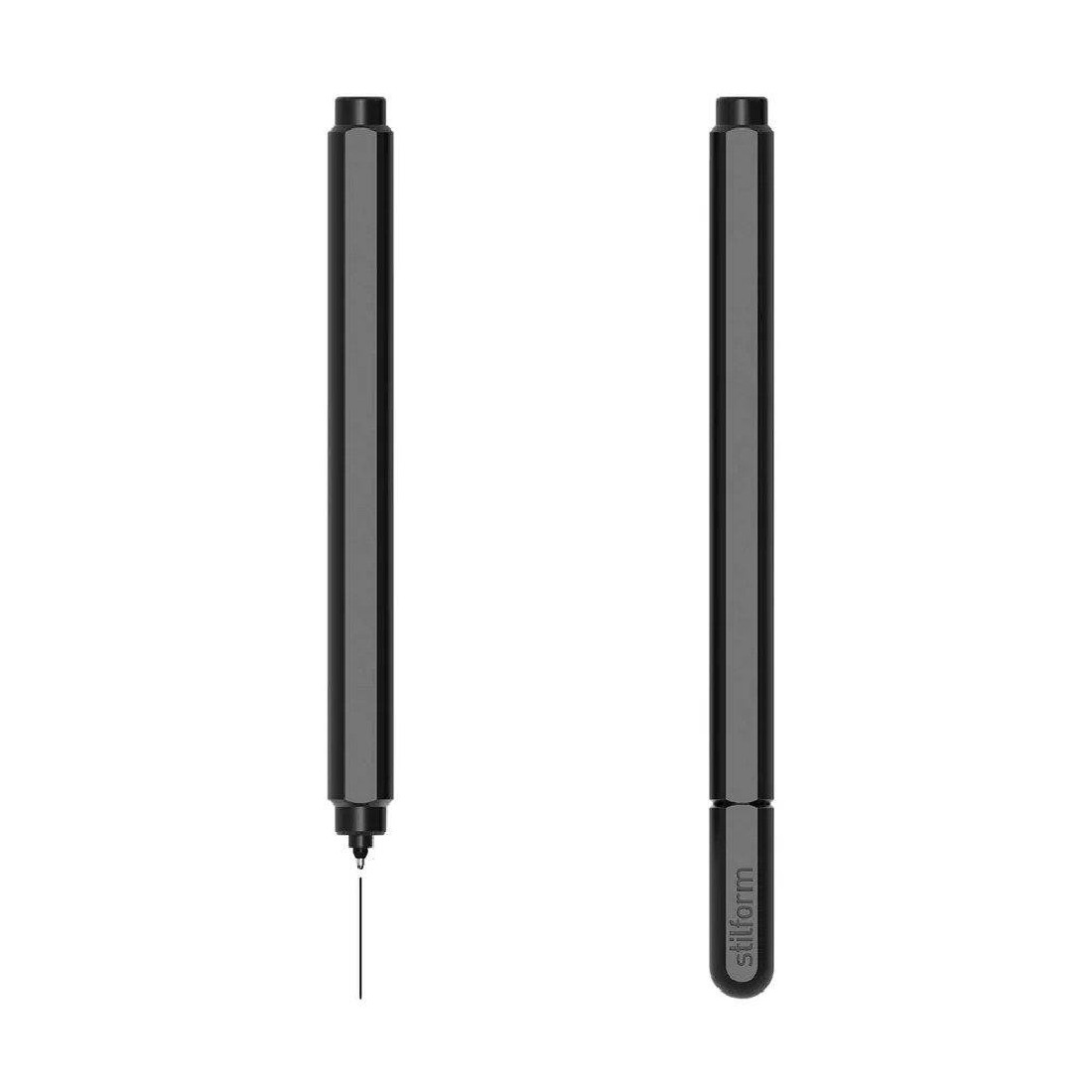 Stilform Aluminium Gel Pen Warp Black