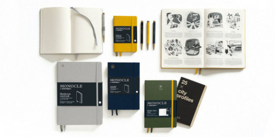 Leuchtturm 1917 softcover notebook MONOCLE AB plus Yellow