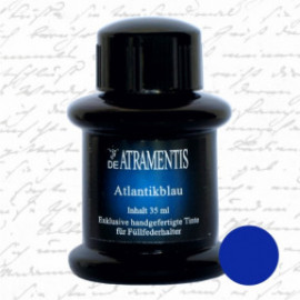 De Atramentis Atlantic blue 45ml fountain pen standard ink