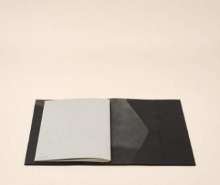 Paper Republic A4 Leather Portfolio Black