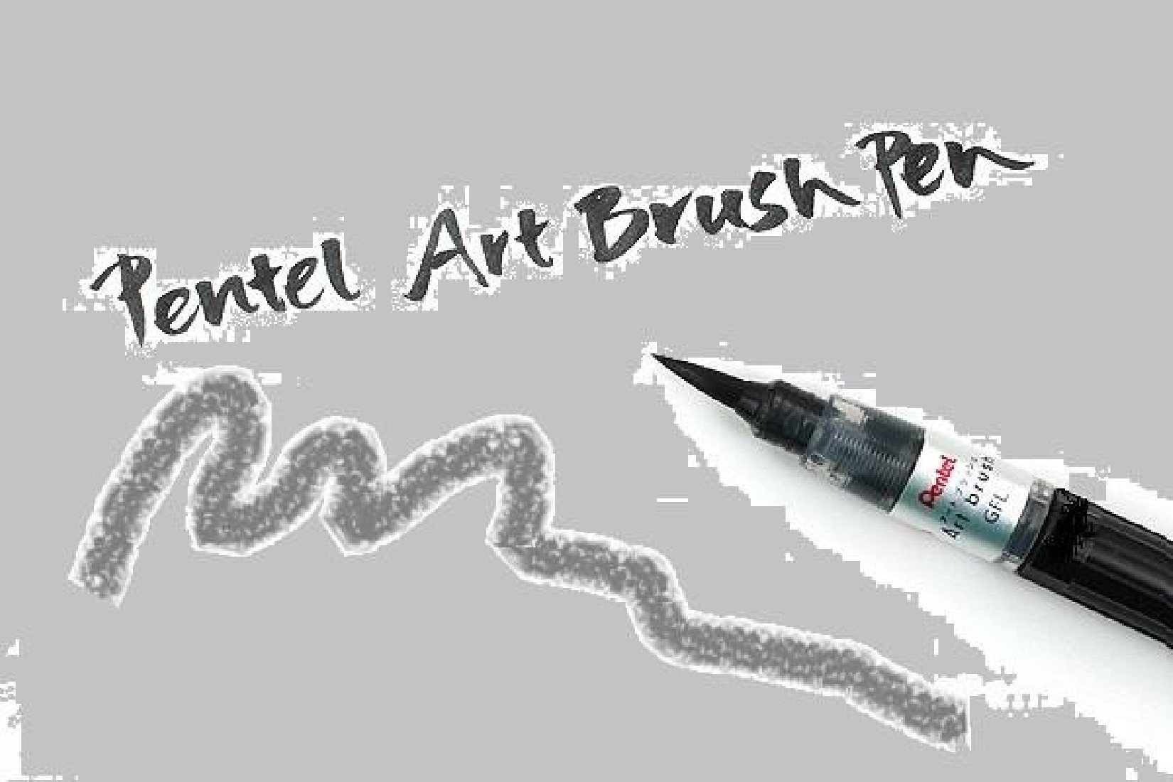 Pentel refill ink for color brush pen gray 137