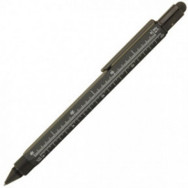 ONE TOUCH STYLUS 9 FUNCTION TOOL PENCIL BLACK MONTEVERDE