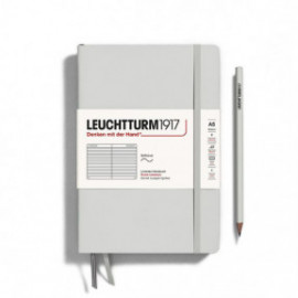 Leuchtturm 1917 Notebook A5 Light Grey Ruled Soft Cover