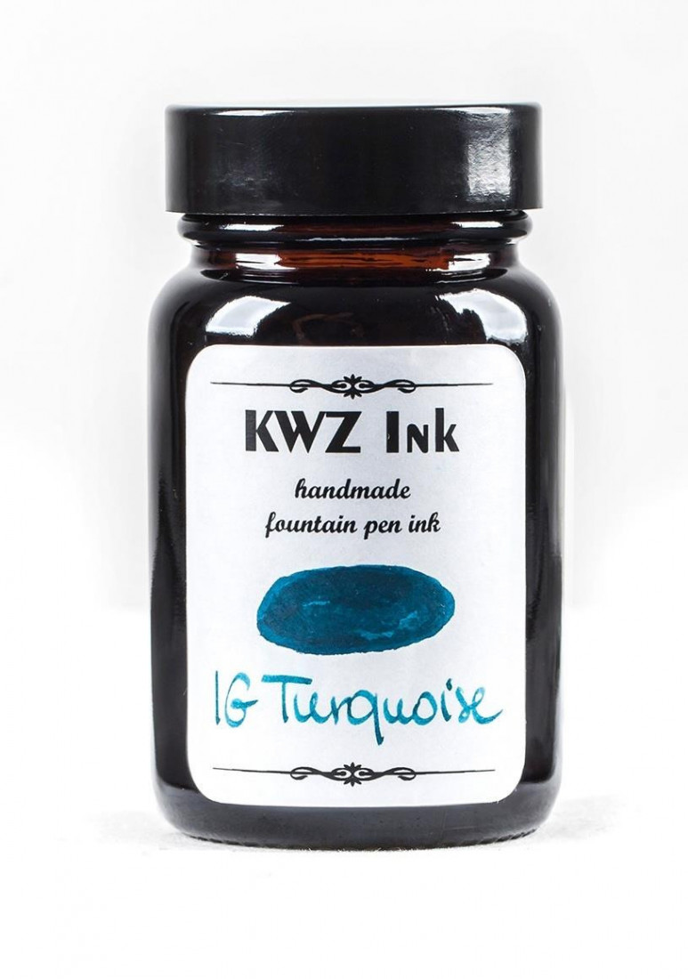 KWZ turquoise 60ml iron gall ink