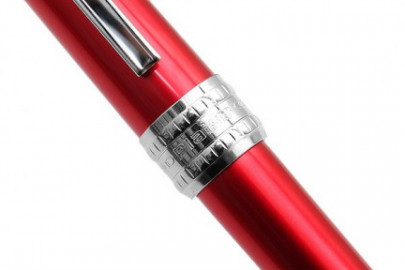 Platinum Plaisir Red Fountain Pen PGB-1000