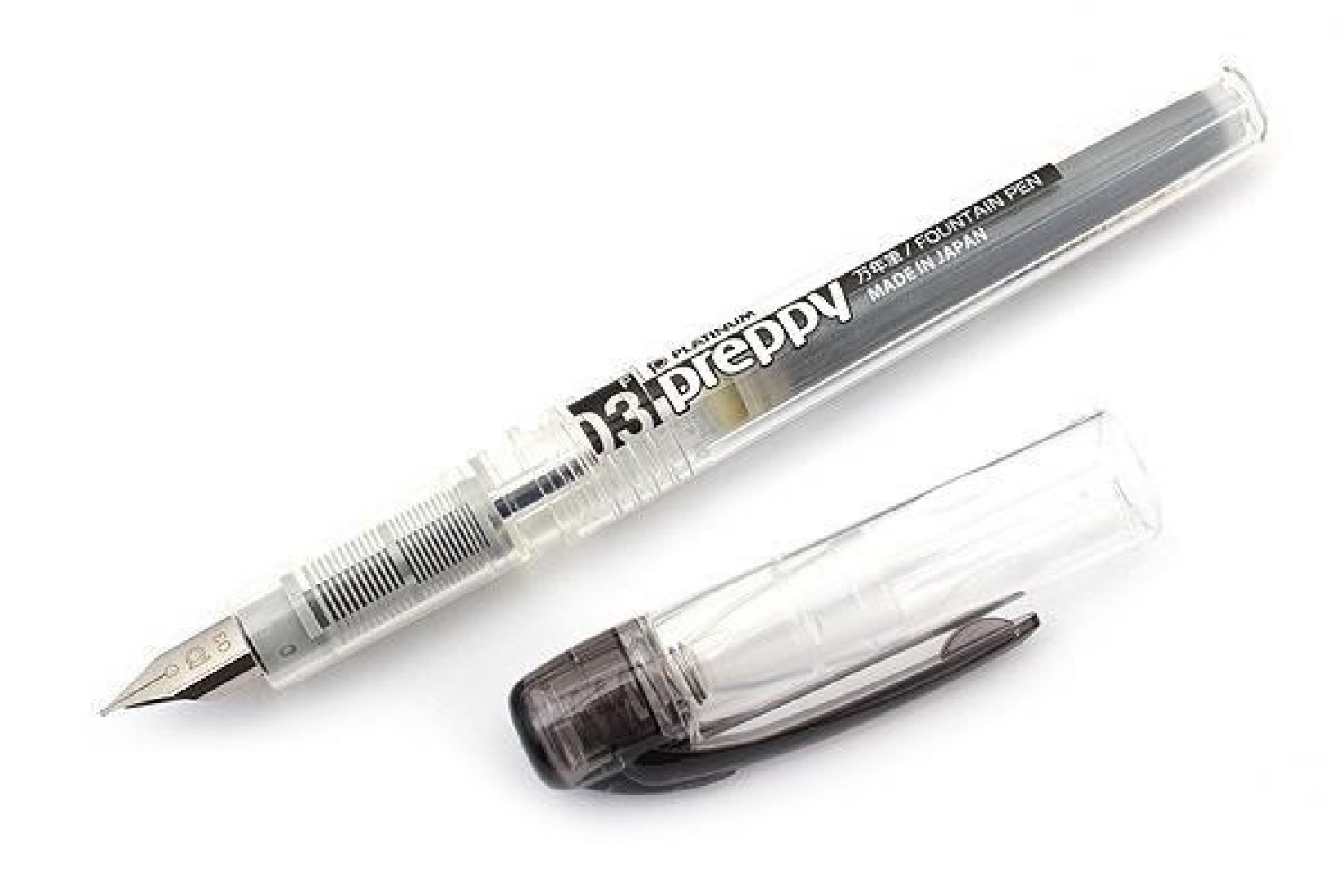 Platinum Preppy Black  Fountain Pen PSQ-300-B-F