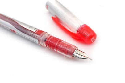 Platinum Preppy Red  Fountain Pen PPQ-200-R EXTRA FINE
