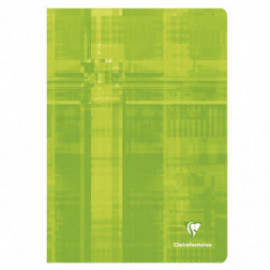 Clairefontaine notebook A4 21X29,7 lined 120 pages, 90g, 3155C Green