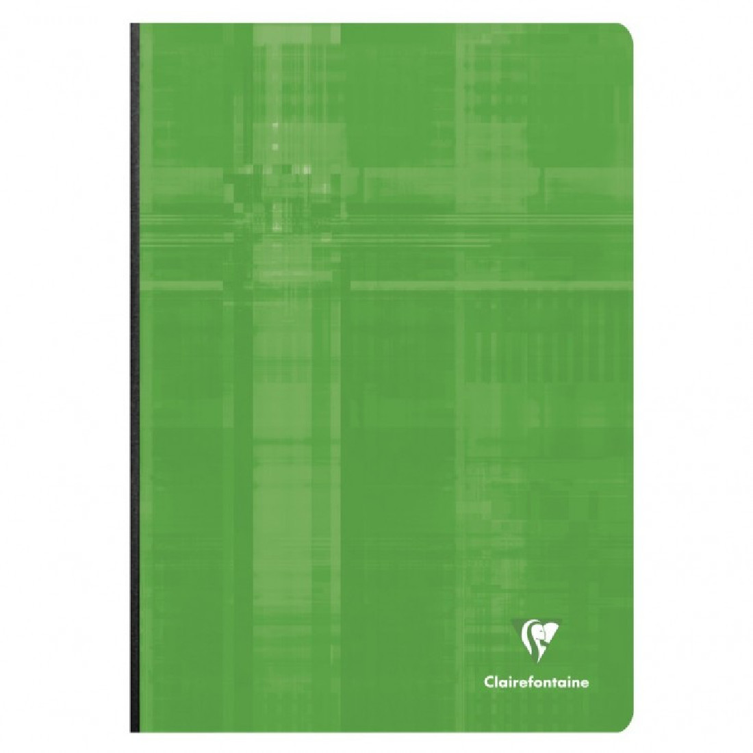 Clairefontaine notebook clothbound A4 21X29,7cm, lined without margin, 192 pages, 90g, 9146 green