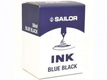 Sailor Basic Ink, 50 ml bottle, Blue Black 13-1007-244