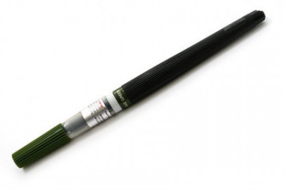 Pentel Art Brush Pen - Olive Green  GFL115