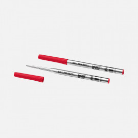 Montblanc 2 Ballpoint Refills Medium, modena red