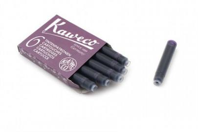 Kaweco ink cartridges 6pcs Aubergine (Purple)