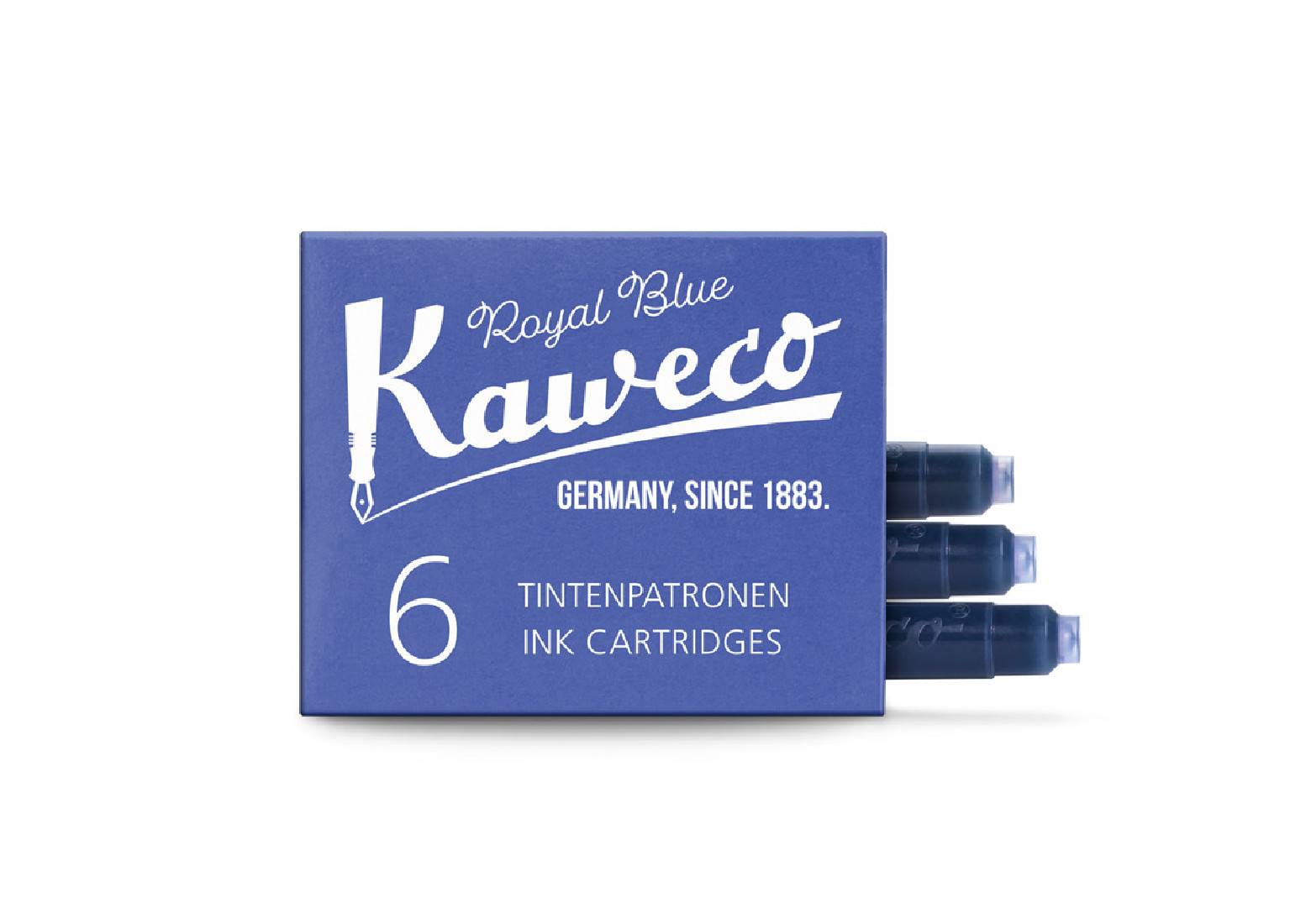 Kaweco ink cartridges 6pcs Royal Blue
