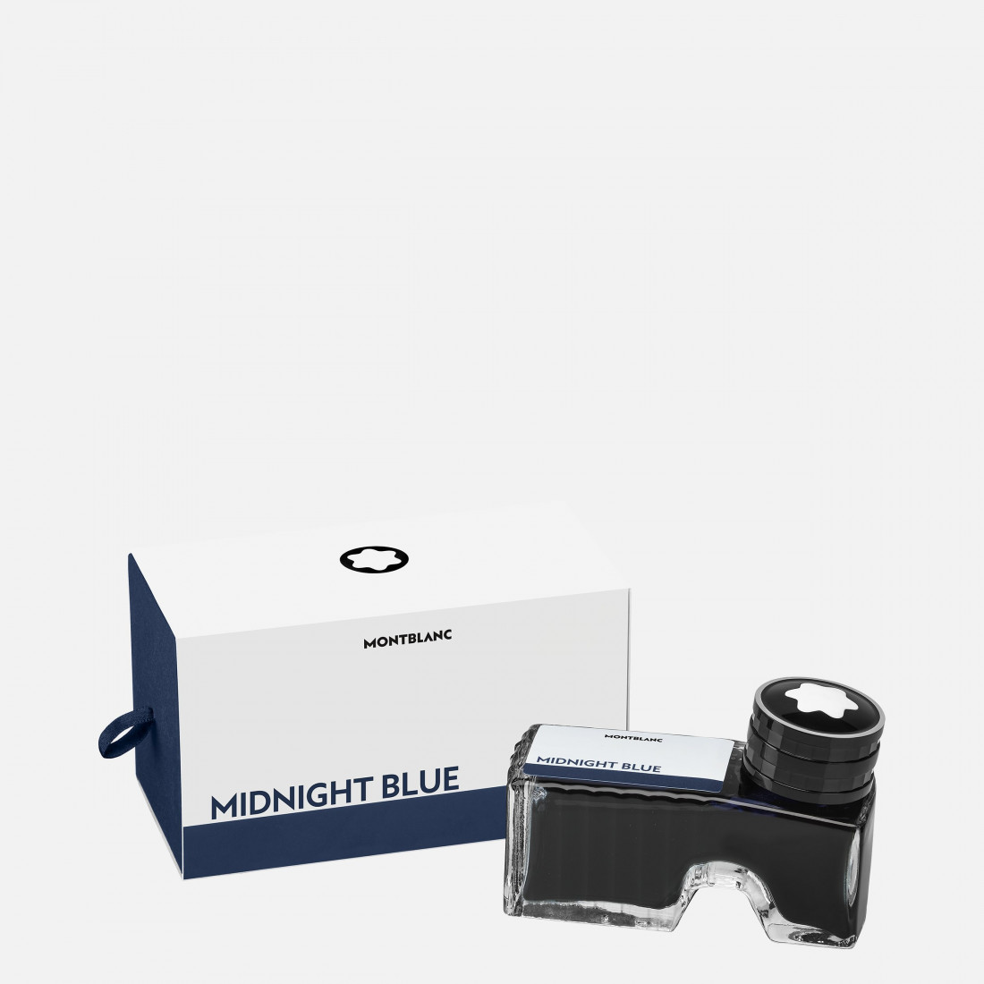 Montblanc 60ml Ink Bottle, Midnight Blue MB128186